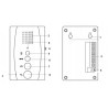 DOMOFON EURA ADP-11A3 ''INVITO'' b/słuchawkowy biały