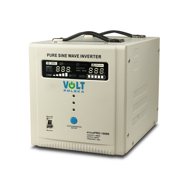 PRZETWORNICA VOLT POLSKA SINUSPRO-1500E 12V 1050/1500W