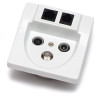GNIAZDO KOŃCOWE SIGNAL RTV-SAT-RJ45 (R694043)