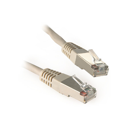 PATCHCORD KAT5E FTP 5M SZARY