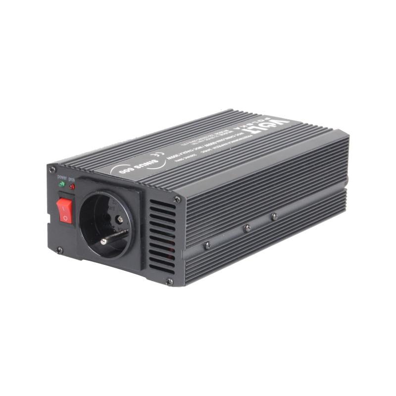 PRZETWORNICA VOLT POLSKA SINUS 600 24V / 230V 300/600W