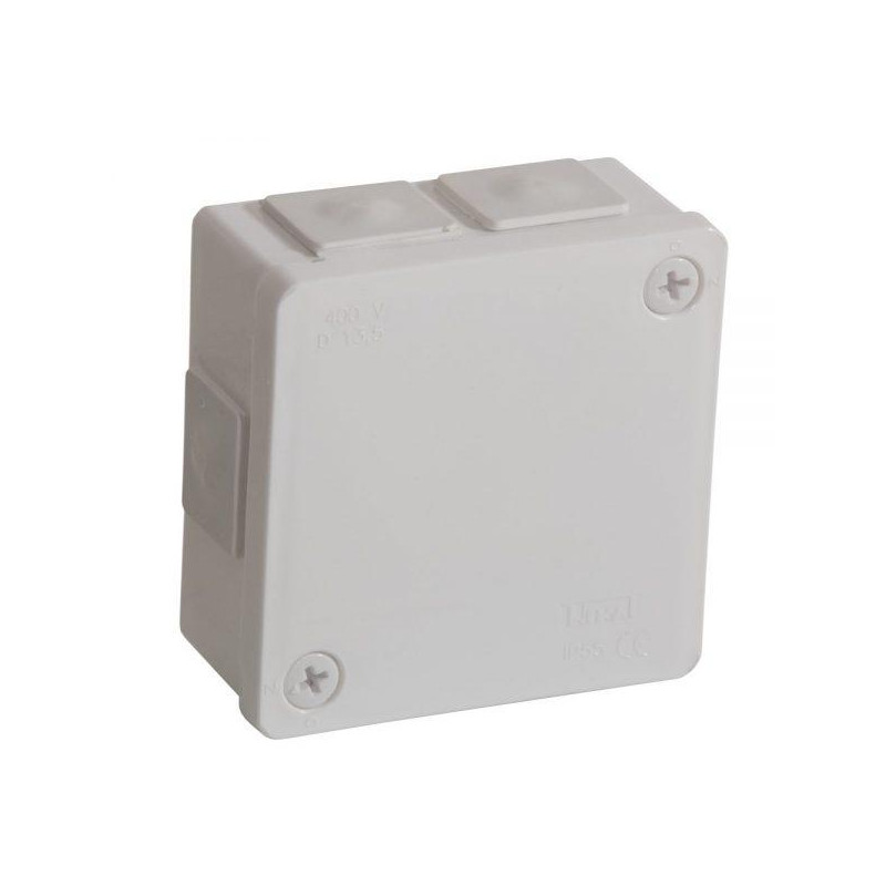 Puszka natynkowa pusta 6 wlotów VIPLAST VP-22 BIAŁA IP55 86x86x40mm 022-01