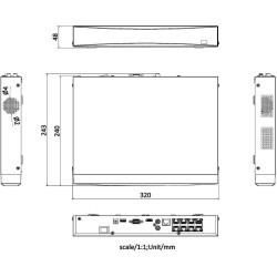 REJESTRATOR IP HIKVISION DS-7608NXI-K1/8P(D)/Alarm4+1