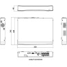 REJESTRATOR IP HIKVISION DS-7608NXI-K1/8P(D)/Alarm4+1