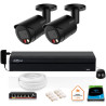 Zestaw monitoringu IP DAHUA 2x kamera IPC-HFW2849S-S-IL-0280B-BLACK 8MPX