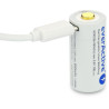 Akumulatorek 16340 / R-CR123 3V everActive 700mAh (1 szt.) z zabezpieczeniem