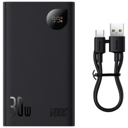 Powerbank Baseus Adaman2 PPAD050101 20000mAh 30W PD QC 3.0 Super VOOC 2x USB-A 1x USB-C