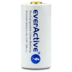 Akumulatorek 16340 / R-CR123 3V everActive 700mAh (1 szt.) z zabezpieczeniem