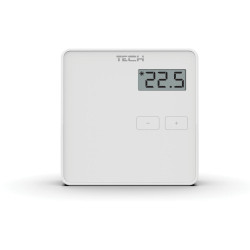 Przewodowy  dwustanowy regulator pokojowy biały ST-294v1 Tech sterowniki
