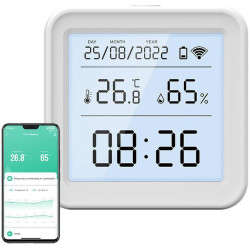 Inteligentny czujnik temperatury i wilgotności WiFi Gosund S6 LCD Tuya