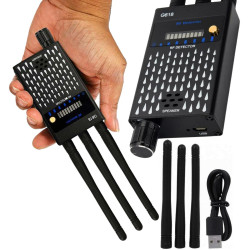 Wykrywacza podsłuchów kamer lokalizatorów Mking Mk618 3 antenowy