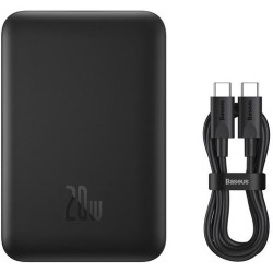 Powerbank Baseus Magnetic Mini PPCX070001 10000mAh MagSafe 15W PD QC 20W USB-C + kabel