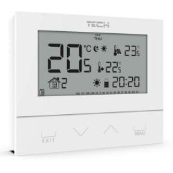 Przewodowy  dwustanowy regulator pokojowy biały ST-292v3 Tech sterowniki