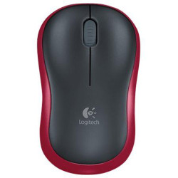Mysz bezprzewodowa Logitech M185 Wireless Mouse czerwony