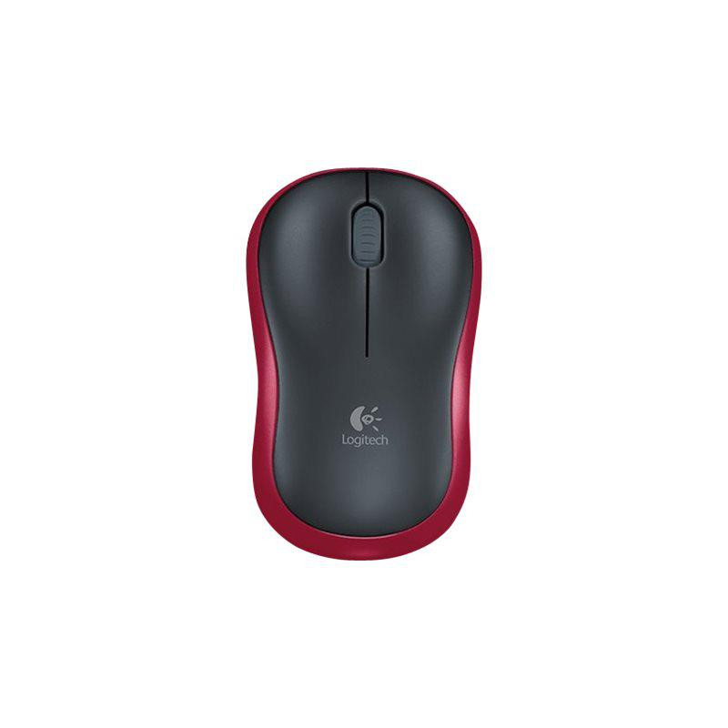 Mysz bezprzewodowa Logitech M185 Wireless Mouse czerwony