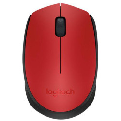 Mysz bezprzewodowa Logitech M171 Wireless Mouse czerwona