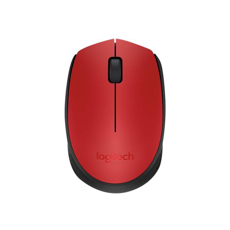 Mysz bezprzewodowa Logitech M171 Wireless Mouse czerwona