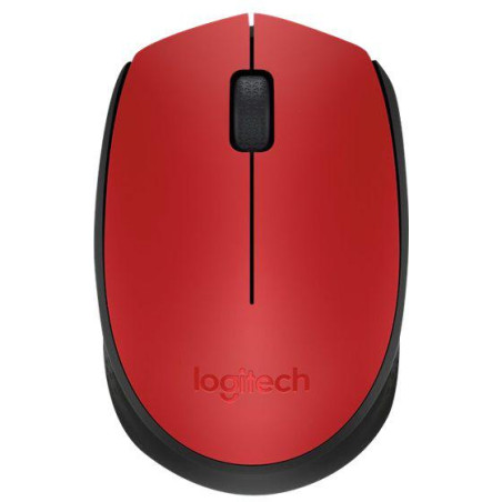 Mysz bezprzewodowa Logitech M171 Wireless Mouse czerwona