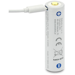 Akumulator 18650 Li-Ion 3,7V everActive 3500mAh (1 szt.) micro-USB z zabezpieczeniem