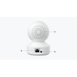 Kamera IP Reolink E340 wewnętrzna obrotowa 5MPx WiFi biała