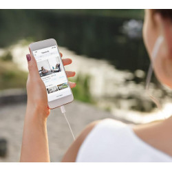 Kamera IP Reolink E340 wewnętrzna obrotowa 5MPx WiFi biała