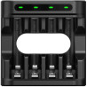 Ładowarka do akumulatorów R03 / AAA oraz R6 / AA Li-ion 1,5V / NiMH Xtar L4