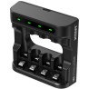 Ładowarka do akumulatorów R03 / AAA oraz R6 / AA Li-ion 1,5V / NiMH Xtar L4