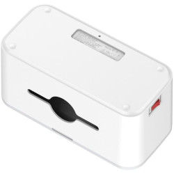 LISTWA ANTYPRZEPIĘCIOWA Z ZABEZPIECZENIEM Energizer 5x SCHUKO 2x USB-A 1x USB-C 2500W 10A KABEL 2M MAGNETIC