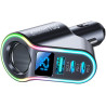 Joyroom szybka ładowarka samochodowa 4w1 USB-A QC3.0 / 2xUSB-C PD 150W czarna