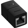 Złączka sieciowa łącznik kabli Ethernet RJ-45 Baseus AirJoy Series 1 szt. - czarna