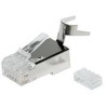 WTYK SIECIOWY KONEKTOR SOLARIX RJ45 CAT.6A STP EKRANOWANY KRJS45/6ASLD 100szt