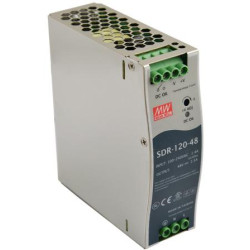 ZASILACZ IMPULSOWY NA SZYNĘ DIN MEAN WELL SDR-120-48