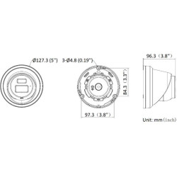 KAMERA IP HIKVISION DS-2CD2343G2-LI2U(2.8mm)(BLACK)