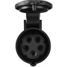 PRZEJŚCIOWKA ADAPTER SIŁOWY Green Cell CZERWONY CEE 16A 400V 5P DO SCHUKO 230V EVAK01
