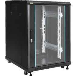 Szafa Rack stojąca do złożenia 15U/ 600x600 Pulsar RS1566