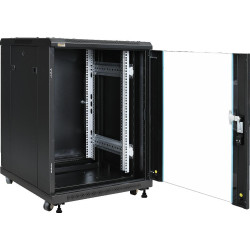 Szafa Rack stojąca do złożenia 15U/ 600x600 Pulsar RS1566