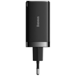 Ładowarka sieciowa Baseus GaN 5 Pro Fast Charger CCGP120201 65W 1x USB-A 2x USB-C PD 3.0 QC 4.0 + kabel USB-C