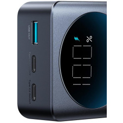 Powerbank Joyroom Digital Display JR-PBF05 30000mAh 65W PD 3.0 QC 3.0 1x USB-A 2x USB-C z kablem