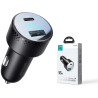 Ładowarka samochodowa Joyroom JR-CCD01 53W 3.0A PD 3.0 QC 3.0 1x USB-A 1x USB-C