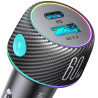 Ładowarka samochodowa Joyroom JR-CCN01 60W 3.0A PD 3.0 QC 3.0 1x USB-A 1x USB-C