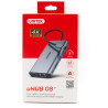 Unitek D1019B Hub USB-C 3.1 8w1 z Power Delivery 100W