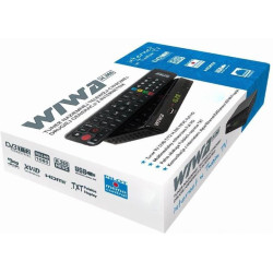 Zestaw Tuner DVB-T/T2 WIWA H.265 + Antena WiFi USB