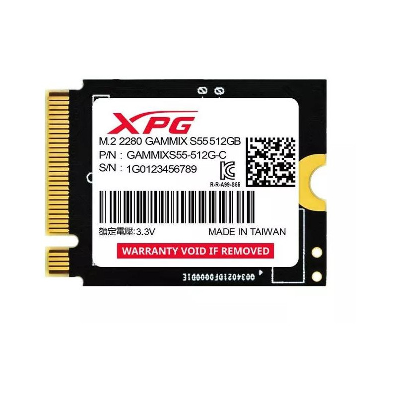 Dysk SSD Adata XPG GAMMIX S55 512GB M2230