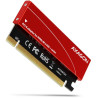 Axagon PCEM2-S Adapter wewnętrzny PCIe x16, 1x M.2 NVMe M-ke