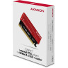 Axagon PCEM2-S Adapter wewnętrzny PCIe x16, 1x M.2 NVMe M-ke