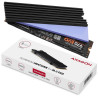 Radiator do dysków Axagon CLR-M2L3 M.2 SSD 3mm
