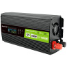 PRZETWORNICA NAPIĘCIA Green Cell PowerInverter LCD 12V / 230V 500W/1000W CZYSTA SINUSOIDA
