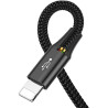 KABEL 4w1 USB-A / Lighting iPhone 2x USB-C micro-USB Baseus Cafule CA1T4-B01 1.2m 3.5A W OPLOCIE