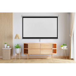 Ekran projekcyjny zwijany ręcznie 100" 16:9