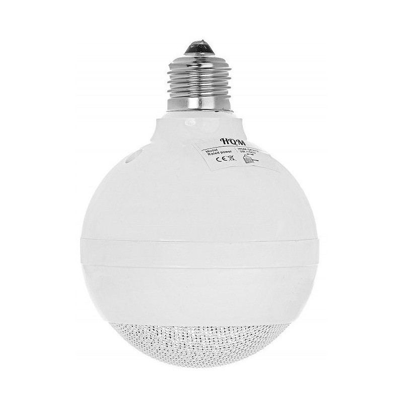 Głośnik kulowy HQM-SK313 3W 100V gwint E27 Biały